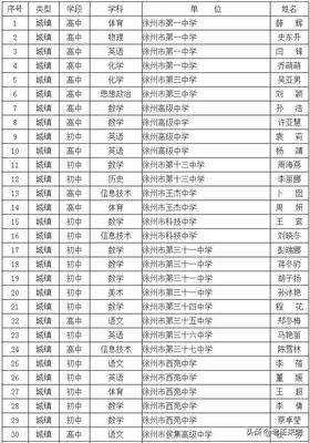徐州公布“領(lǐng)軍名師、帶頭優(yōu)師、青年良師”，榮譽(yù)榜單助力教育質(zhì)量提升